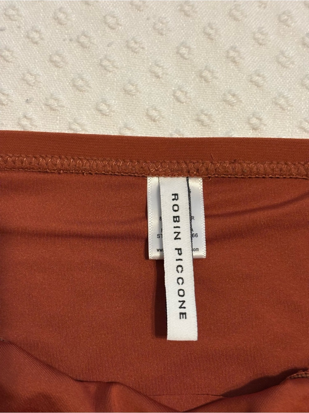 Robin Piccone Rust High-Neck Knot Bikini Set - Picture 6 of 16